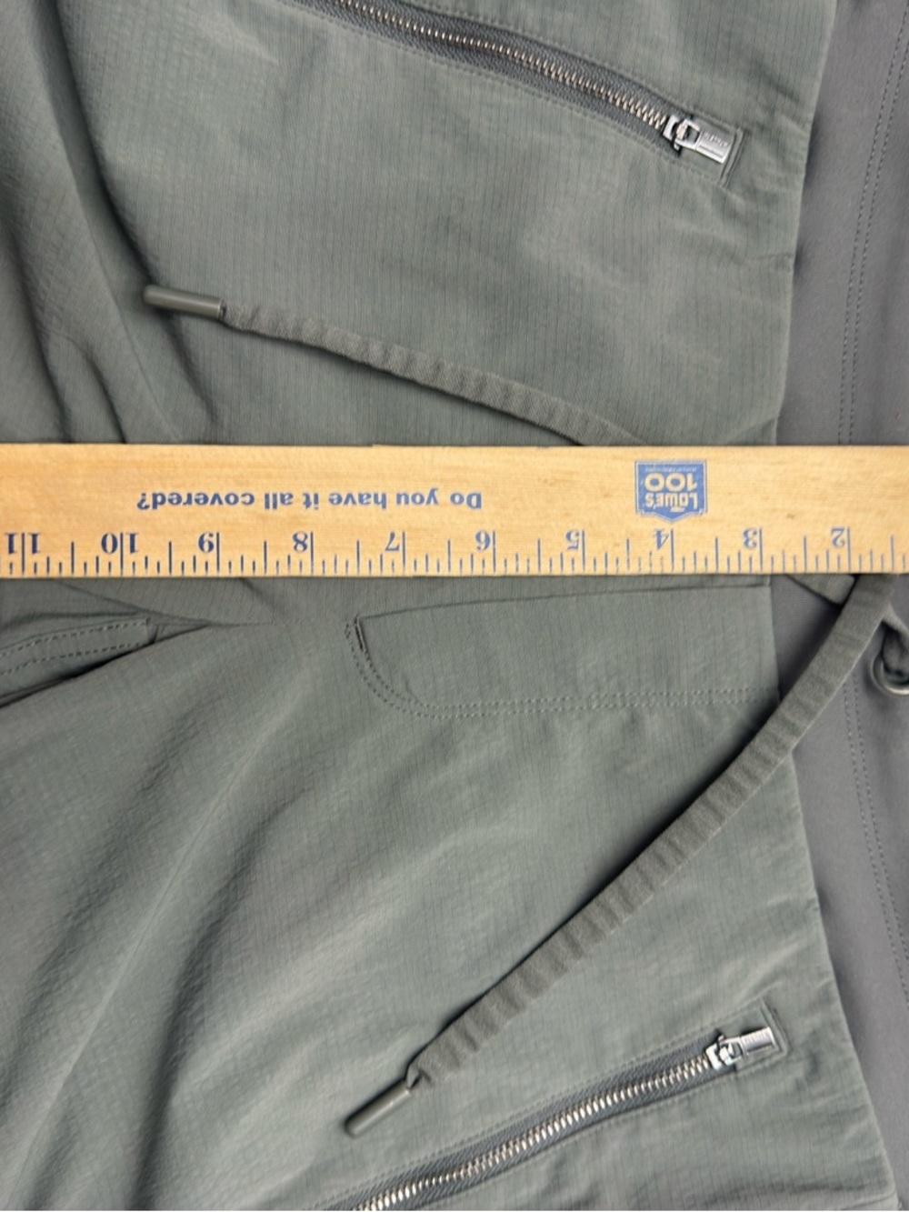 Athleta Trekkie North Jogger Ripstop Olive Green 4 Hiking Travel - Picture 9 of 9